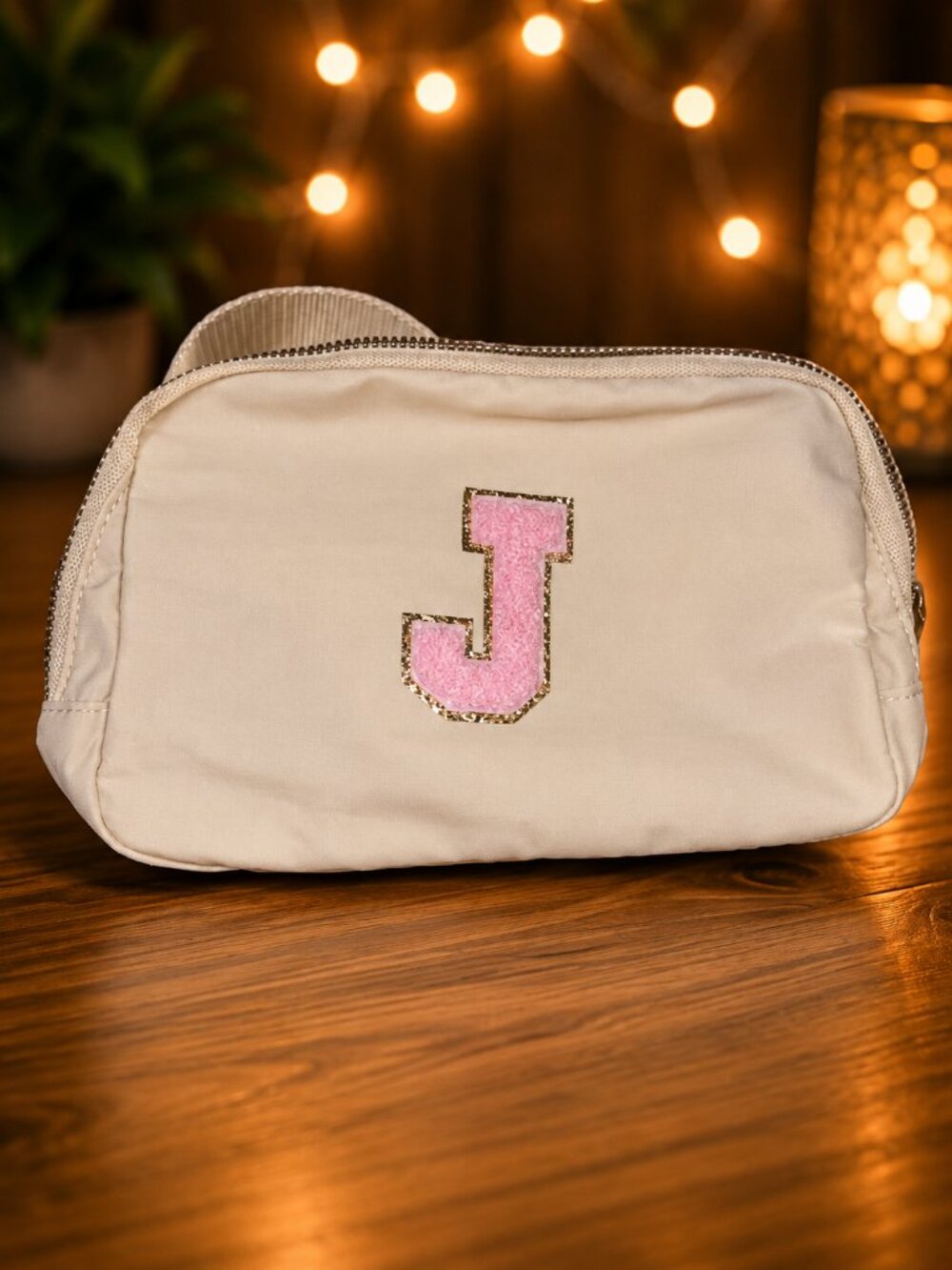 Monogram Letter J Fanny Pack Belt Bag New Without Tags